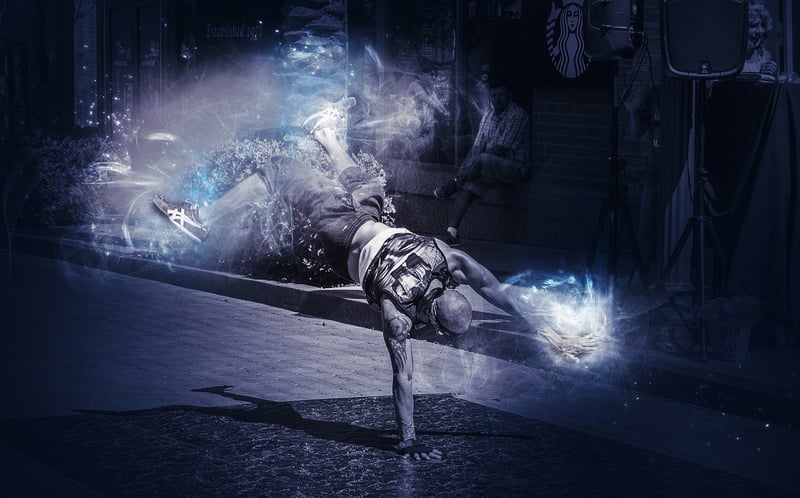 Expressive Hip Hop Dancer
